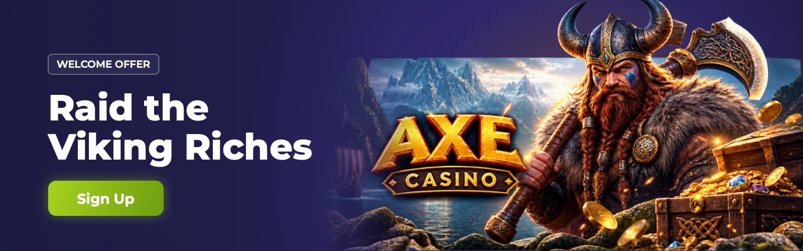 AXE Casino banner